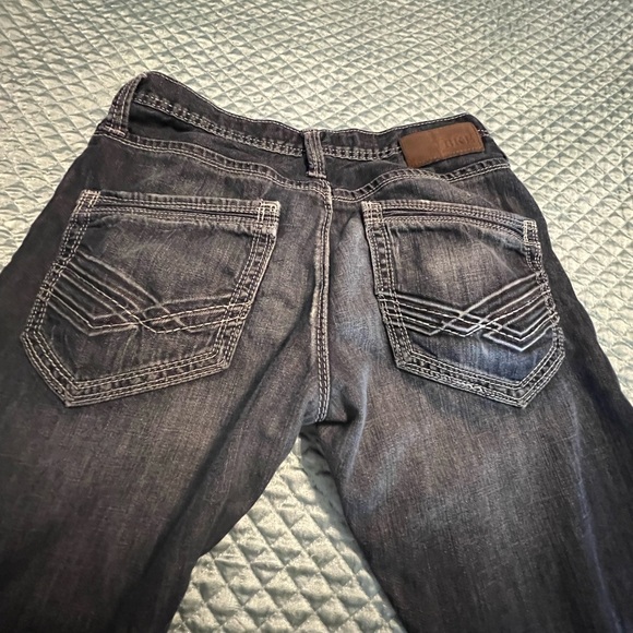 #1253. BKE Aaron Straight Leg Medium Wash Men's Jeans Size 31R - Picture 11 of 13